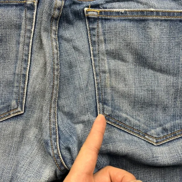 Rag & Bone Jeans Women 28 Blue The Dre Slim Boyfriend Bradford W1590K880 - Picture 16 of 16